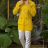 kurta pajama and jacket for haldi