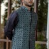 Kurta Pajama with Green Bandi