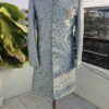 pastel blue sherwani