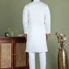 Embroidered mario kurta