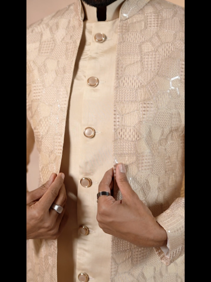 Premium beige open Jodhpuri