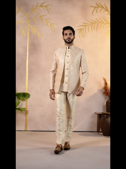 Premium beige open Jodhpuri